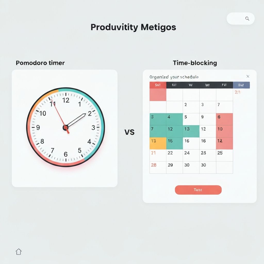 Pomodoro vs Time Blocking: Which Works Better?